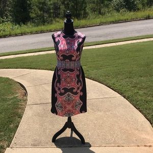New York & Company Stretch Sheath Dress Sz L